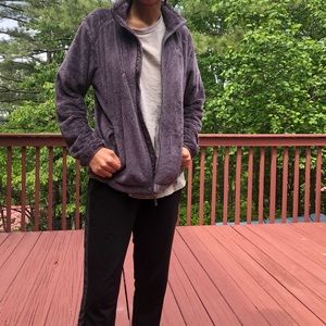 Purple The NorthFace Fleece Jacket